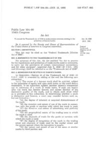 PUBLIC LAW[removed]^JAN. 16, [removed]STAT. 985 Public Law[removed]104th Congress