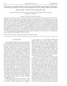 Journal of Vector Ecology	  318 December 2010