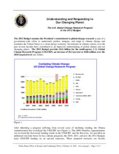 Global Change Research Act / Office of Science / Environment / United States / Global warming / Climate Change Science Program / Climate history / National Assessment on Climate Change / U.S. Global Change Research Program / Climate change / Climate change policy