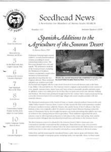 Seedhead News - No. 101, Autumn Equinox 2008