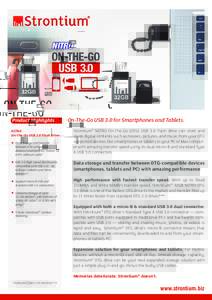 NITRO OTG USB 3.0 Product Datasheet