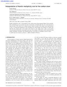 JOURNAL OF CHEMICAL PHYSICS  VOLUME 121, NUMBER 15