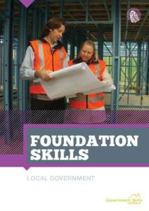 foundation skills local government foundation skills local government