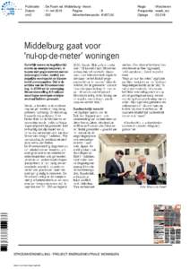 Publicatie Datum cm2 : De Faam ed. Middelburg- Veere : 11 mrt 2015