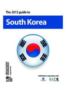 The 2013 guide to  September 2013 South Korea