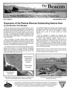 The  Beacon Piedras Blancas Light Station Outstanding Natural Area Vol. 7 Issue 1