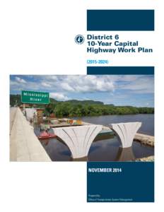 District 6 10-Year Capital Highway Work Plan[removed]Cover Picture