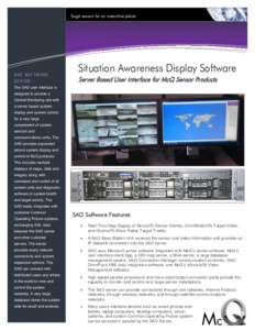 Information Technology Solutions  SAD SOFTWARE DESIGN  Situation Awareness Display Software