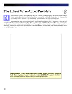 The Role of Value-Added Providers  N 8