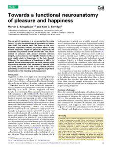 Cerebrum / Pain and pleasure / Kent C. Berridge / Orbitofrontal cortex / Ventromedial prefrontal cortex / Pleasure / Palatability / Incentive salience / Insular cortex / Brain / Anatomy / Mind