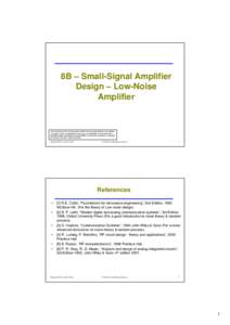 Microsoft PowerPoint - 8b SSA - Design for low noise.ppt [Compatibility Mode]