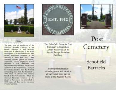Hawaii / Geography of the United States / United States national cemeteries / National Memorial Cemetery of the Pacific / Burial