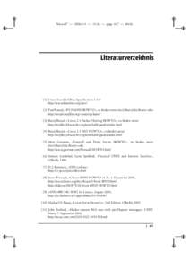 “firewall” —  — 15:26 — page 617 — #636  Literaturverzeichnis [1] Linux Standard Base Specificationhttp://www.linuxbase.org/spec/