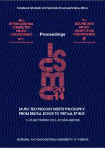 Proceedings ICMC|SMC|September 2014, Athens, Greece Examining the analysis of dynamical sonic ecosystems: in light of a criterion for evaluating theories