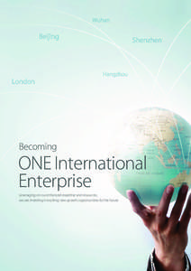 Executive Management’s Report Overseas Growth Becoming  ONE International