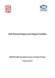 Self-Directed Support and Gypsy/Travellers  MECOPP (Minority Ethnic Carers of People Project) February 2015  ii