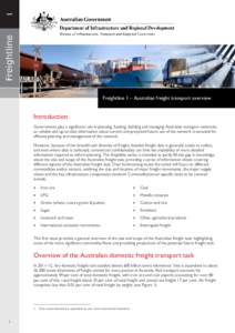 Freightline 1 - Australian freight transport overview