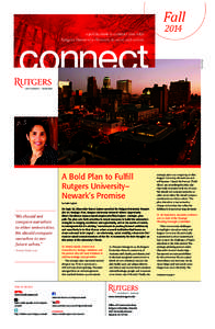 Fall Photo: Arthur Paxton a publication to connect you with Rutgers University–Newark, in print and online