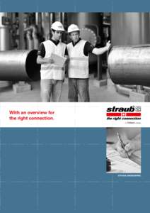 With an overview for the right connection. STRAUB ENGINEERING  STRAUB – the right market expertise