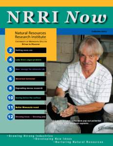 N R R I No w Natural Resources Research Institute 2