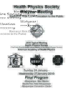2010 HPS Midyear Meeting Preliminary Program