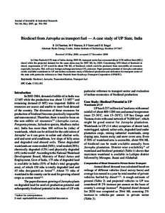 394  J SCI IND RES VOL 66 MAY 2007 Journal of Scientific & Industrial Research Vol. 66, May 2007, pp