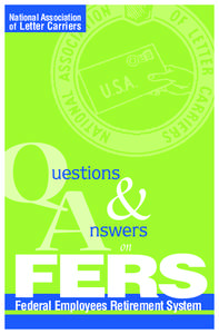 National Association of Letter Carriers Q& A FERS