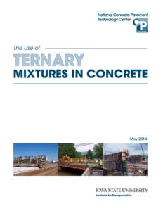 The Use of  TERNARY MIXTURES IN CONCRETE