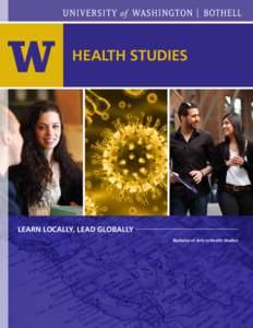 health studies  Learn Locally, Lead Globally Bachelor of Arts in Health Studies  health studies