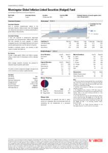 Investment Profile | As at: Morningstar Global Inflation Linked Securities (Hedged) Fund previously Ibbotson Global Inflation Linked Securities (Hedged) Trust  Risk Profile