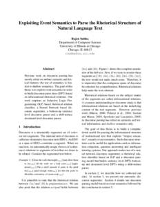 Linguistics / Academia / Grammar / Sociolinguistics / Semantics / Computational linguistics / Compiler construction / Parsing / Discourse analysis / Natural language processing / Syntax / Discourse