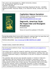 This article was downloaded by: [McGill University Library] On: 28 September 2012, At: 07:08 Publisher: Routledge Informa Ltd Registered in England and Wales Registered Number: Registered office: Mortimer House, 