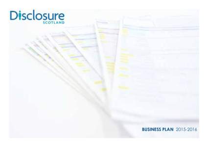 BUSINESS PLAN  CONTENTS Chief Executive Foreword