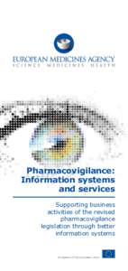 Pharmacovigilance: Information systems and services Supporting business activities of the revised pharmacovigilance