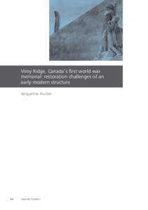 Canada / Military history by country / Canadian National Vimy Memorial / Walter Seymour Allward / Vimy / Battle of Vimy Ridge / War memorial / Canadian war memorials / Monument / Canada in World War I / Military history of Canada / Canada–France relations