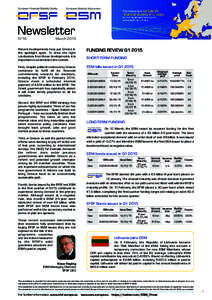 Newsletter N°16 MarchRecent developments have put Greece in