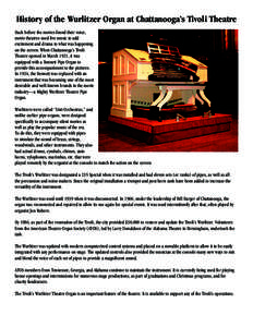 Tivoli Organ History.indd