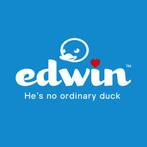 Meet Edwin, the world’s ﬁrst interactive rubber duck More than just a rubber duck wireless speaker, Edwin is an app-enhanced smart toy designed to strengthen the connection between family members through common goa