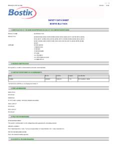 1 / REVISION DATE: Feb 2008 SDS NO.:  SAFETY DATA SHEET