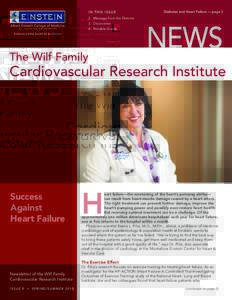 IN THIS ISSUE  Diabetes and Heart Failure — page 3 2	 Message from the Director 3	Discoveries