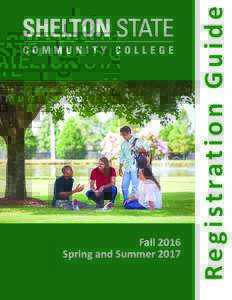 Registration Guide  Fall 2016 Spring and Summer 2017  Accreditation