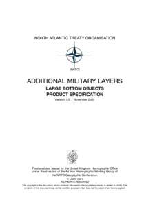NORTH ATLANTIC TREATY ORGANISATION  (NATO) ADDITIONAL MILITARY LAYERS LARGE BOTTOM OBJECTS