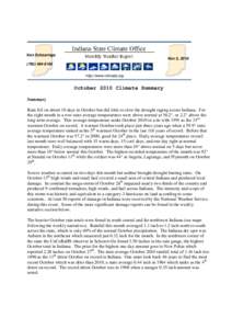 Microsoft Word - october 2010 Climate Summary.doc