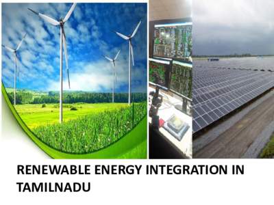 RENEWABLE ENERGY INTEGRATION IN TAMILNADU Generator  CGS Nuclear