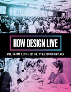 April 30 - May 3, BOSTON / Hynes Convention Center  Letter from Jon Exhibit Hall hours April 30