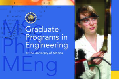 MSc PhD MEng Graduate Programs in