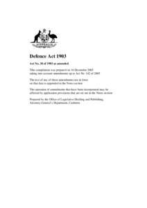 Conscientious objector / Australian Defence Force / Irish Army / Defence Force Discipline Act / Vice Chief of the Defence Force / Australia / Military of Australia / Military / Law