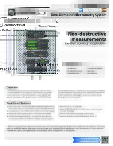 SYSTEMS  Time-Domain Reflectometry System TDR100 Reflectometer, SDM8X50 Coax Mulitplexer, CS600-Series Soil TDR Probes