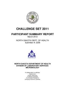 NDDoH Summary Cover sheets 2012 _2_