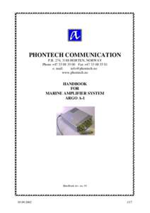 PHONTECH COMMUNICATION håndbok A1.PDF